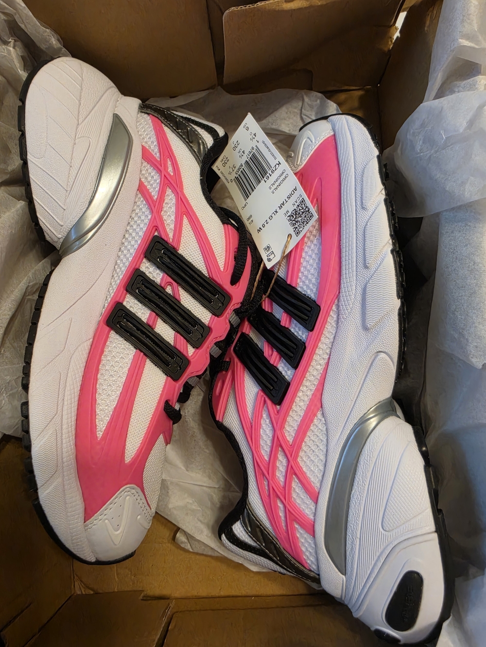 adidas Women's Running Shoes - Pink, White, Black